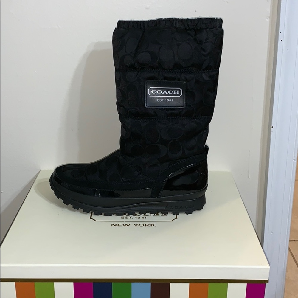 Coach Demure Women’s Black Winter Boots